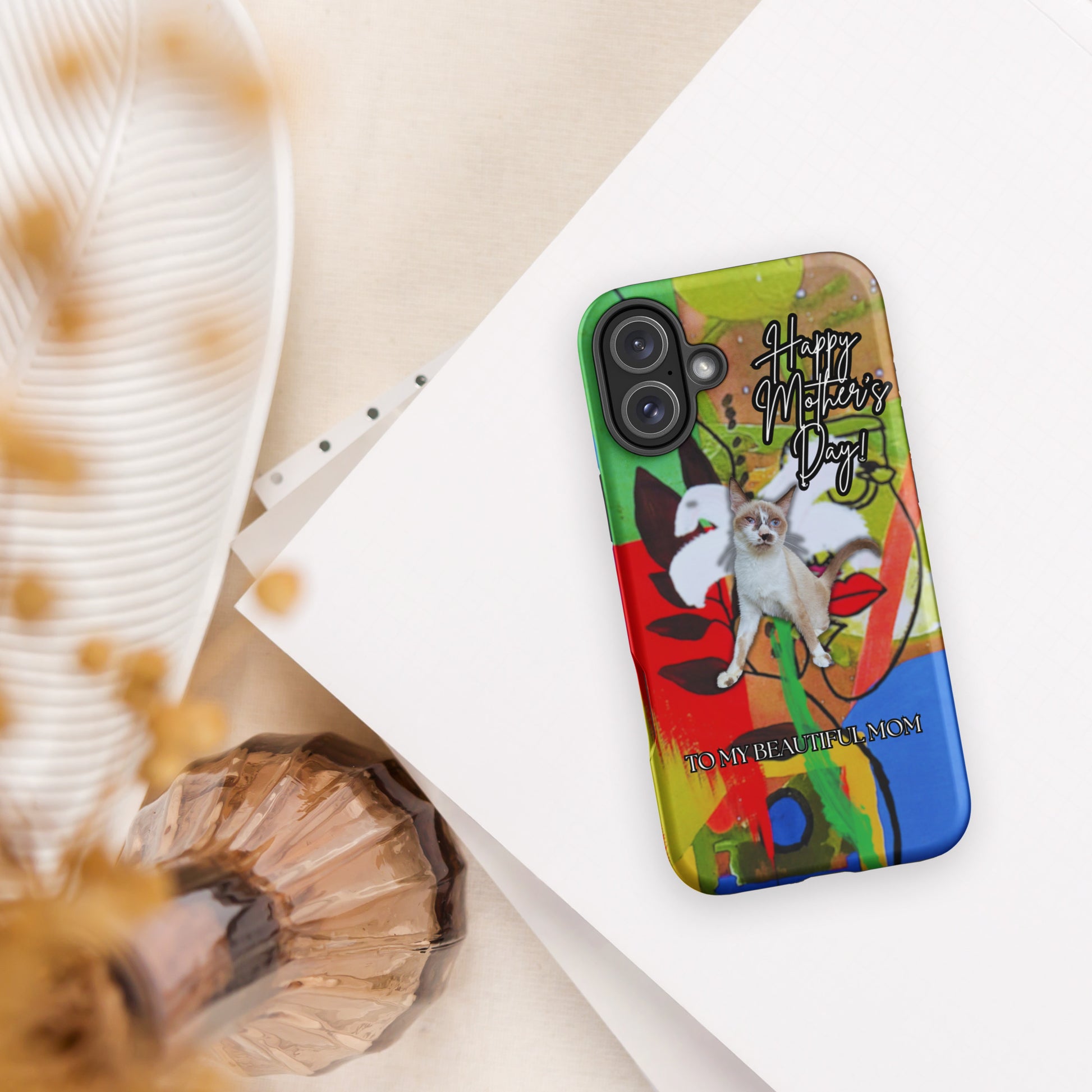 S Perimeter Case for iPhone - Mother's Day Case for iPhone PHONE-CASE The DEEP Store iPhone 16 Plus