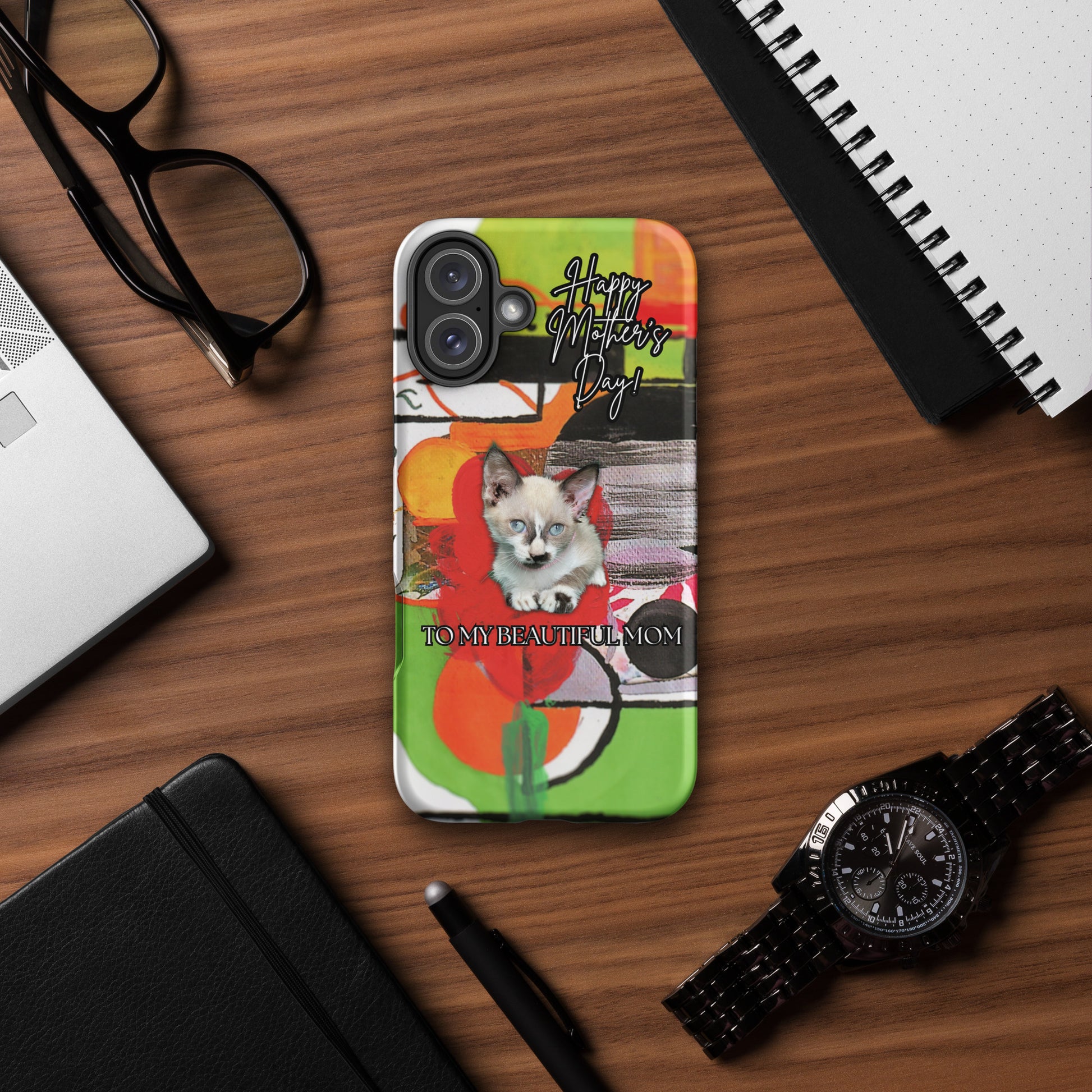 Parkmore Floral Case for iPhone - Mother's Day Case for iPhone PHONE-CASE The DEEP Store iPhone 16 Plus