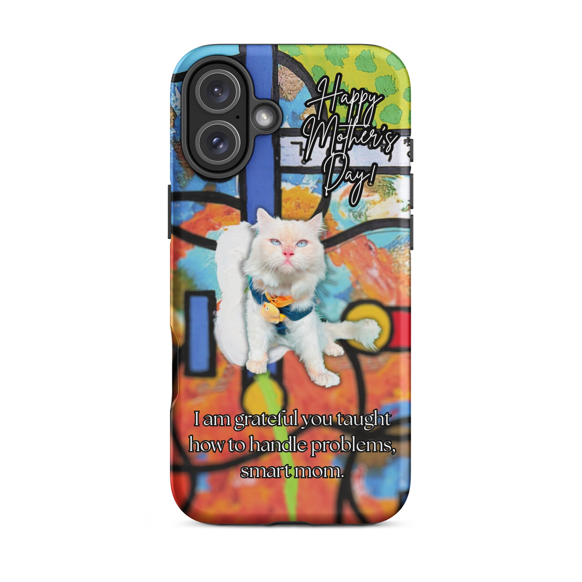 Village Square Flower Case for iPhone - Mother's Day Case for iPhone PHONE-CASE The DEEP Store iPhone 16 Plus