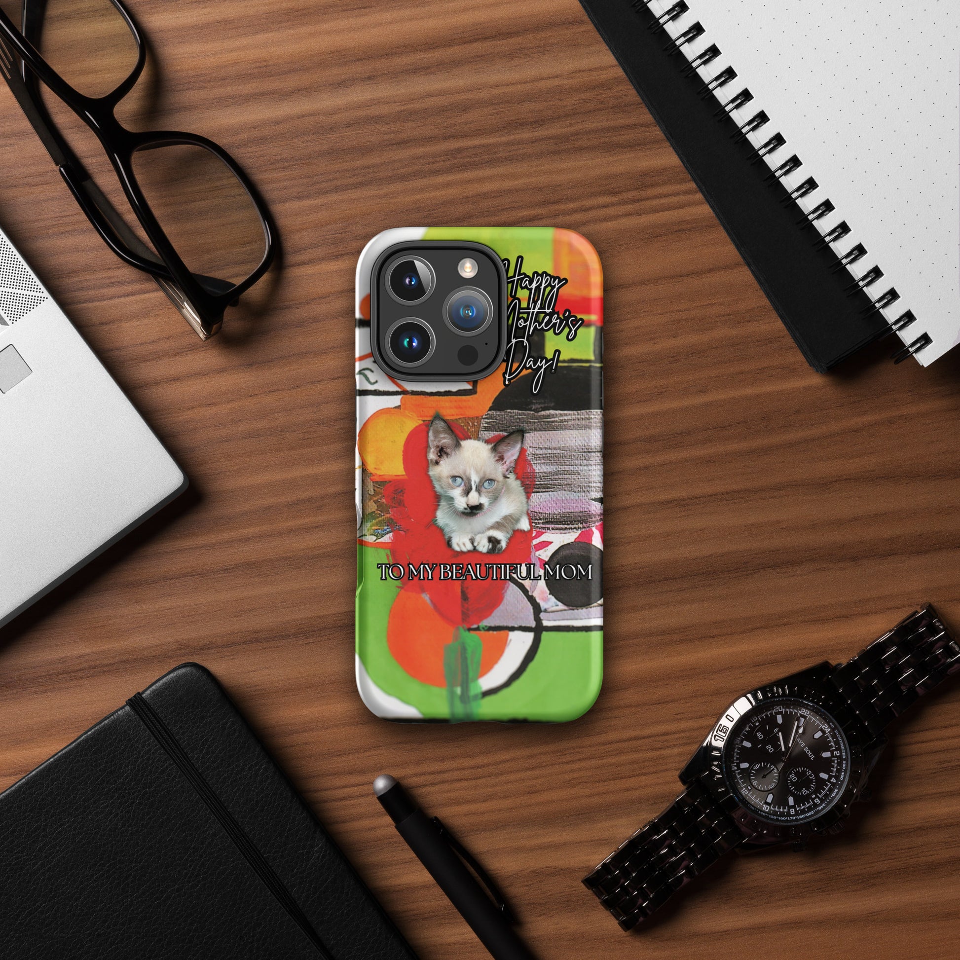 Parkmore Floral Case for iPhone - Mother's Day Case for iPhone PHONE-CASE The DEEP Store iPhone 16 Pro