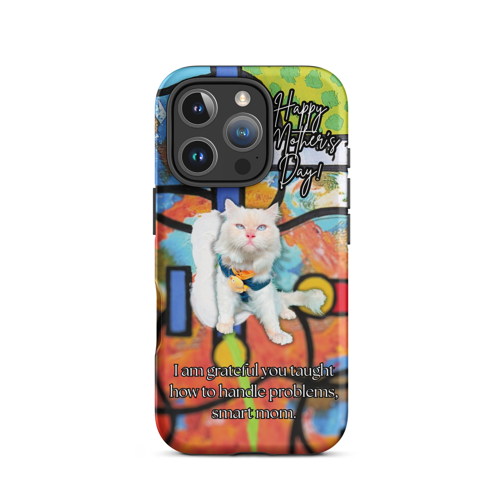 Village Square Flower Case for iPhone - Mother's Day Case for iPhone PHONE-CASE The DEEP Store iPhone 16 Pro