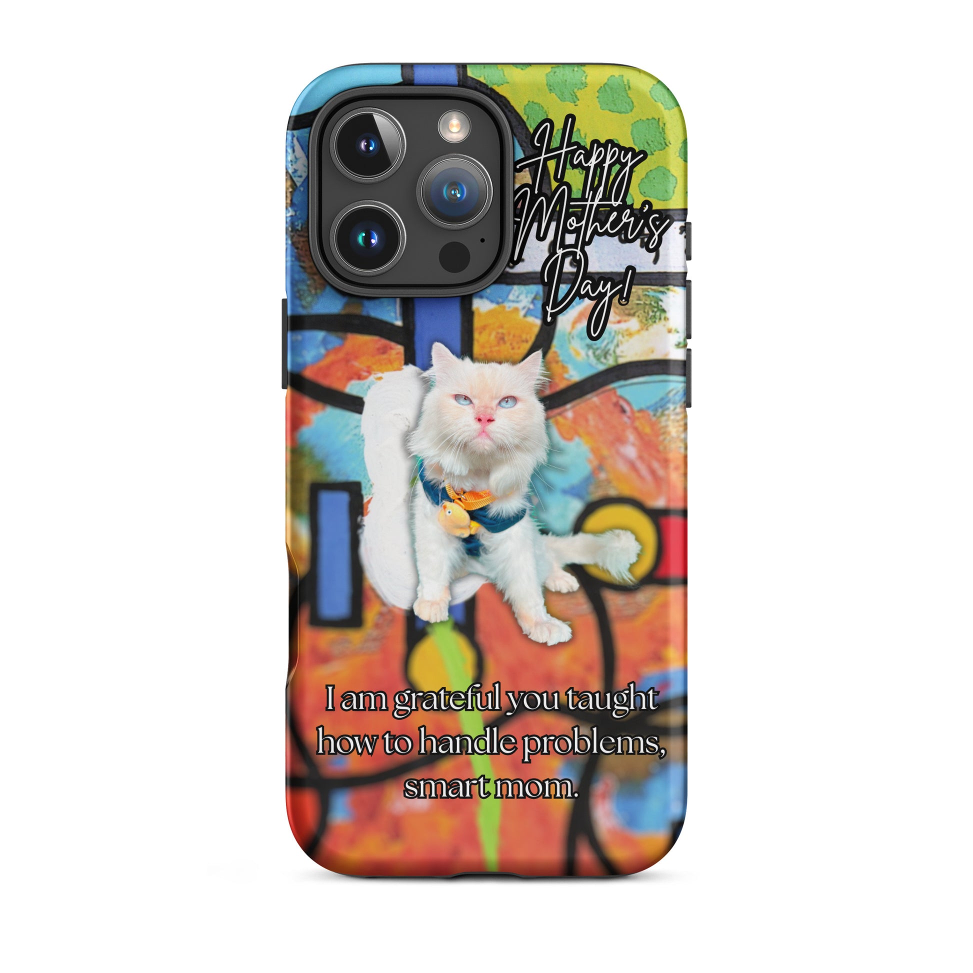 Village Square Flower Case for iPhone - Mother's Day Case for iPhone PHONE-CASE The DEEP Store iPhone 16 Pro Max