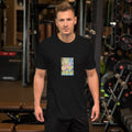 Gladen Floral Unisex t-shirt The DEEP Store Black XS