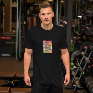 Streamside Blossom Unisex t-shirt The DEEP Store Black XS