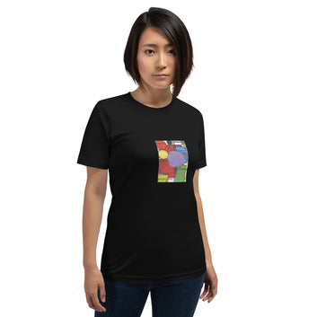 Curtis Floral Unisex t-shirt The DEEP Store