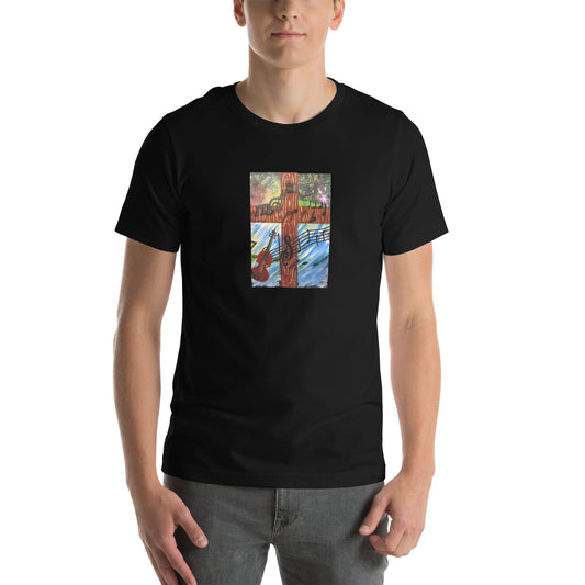 Rhythm Unisex t-shirt The DEEP Store Black XS