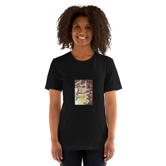 Calm Mindfulness Unisex t-shirt The DEEP Store Black XS
