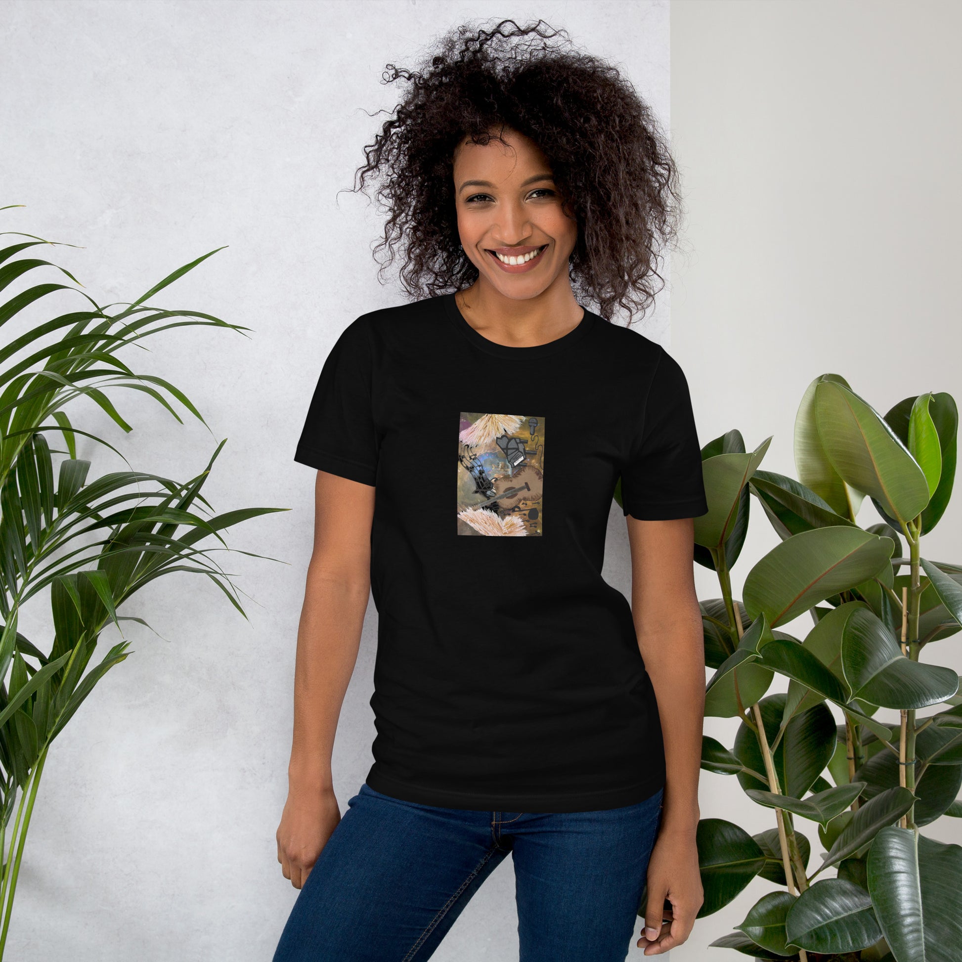 Spiritual Power Unisex t-shirt The DEEP Store Black XS