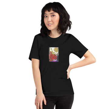 Alpha Tunes Unisex t-shirt The DEEP Store Black XS