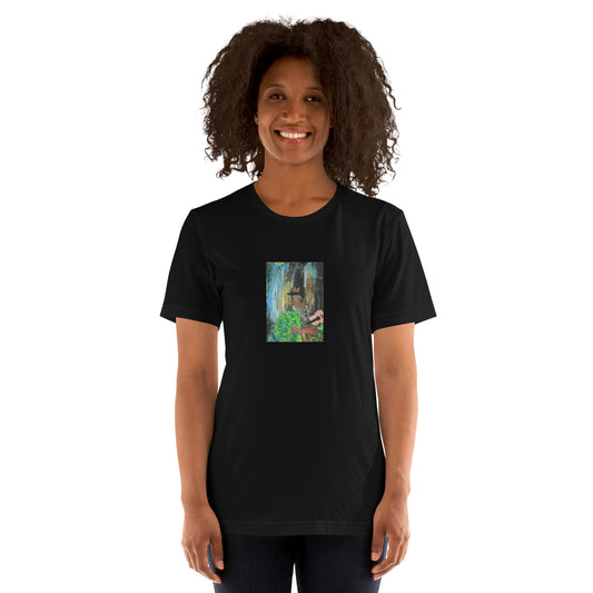 Divine Wellness Unisex t-shirt The DEEP Store Black XS