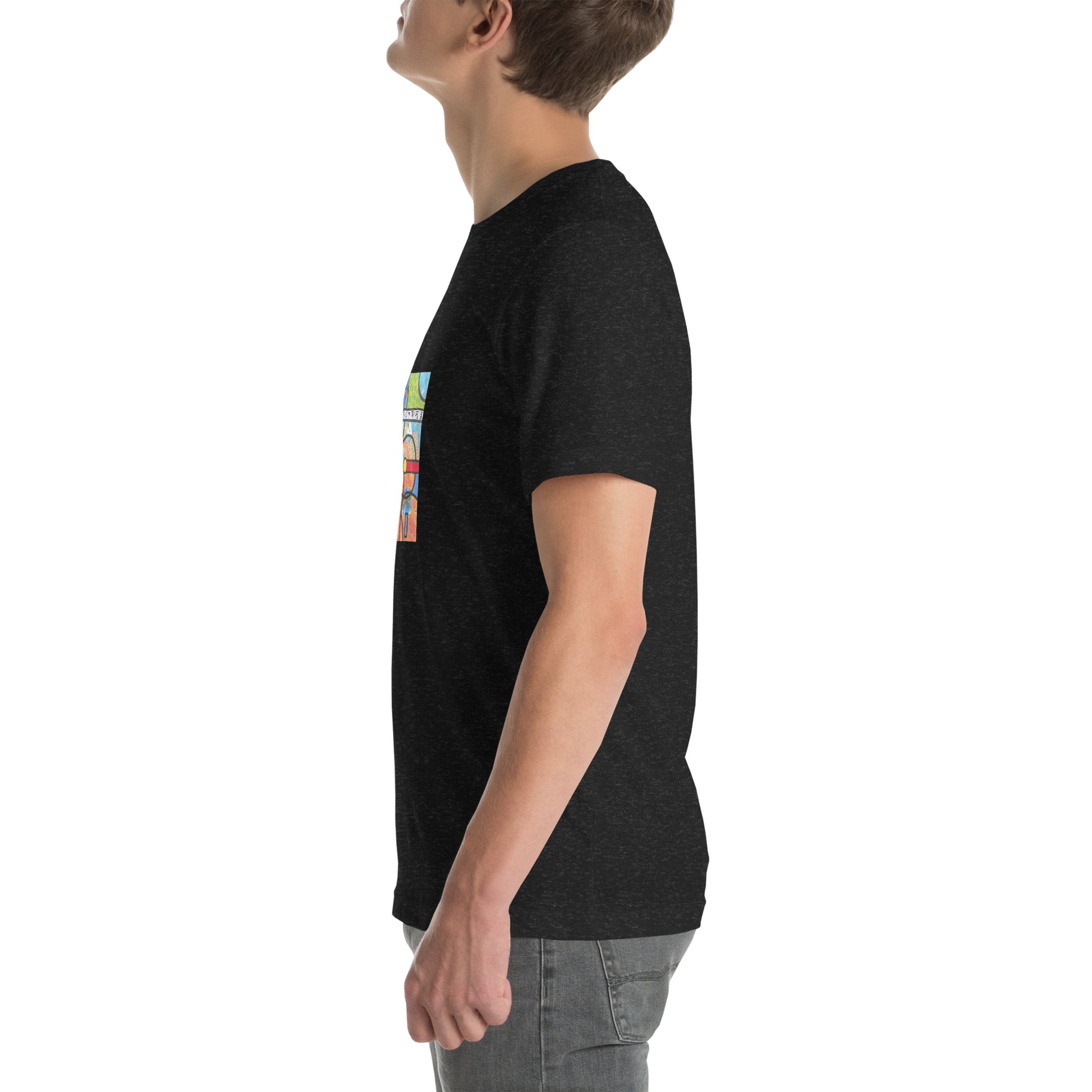 Village Square Flower Unisex t-shirt The DEEP Store