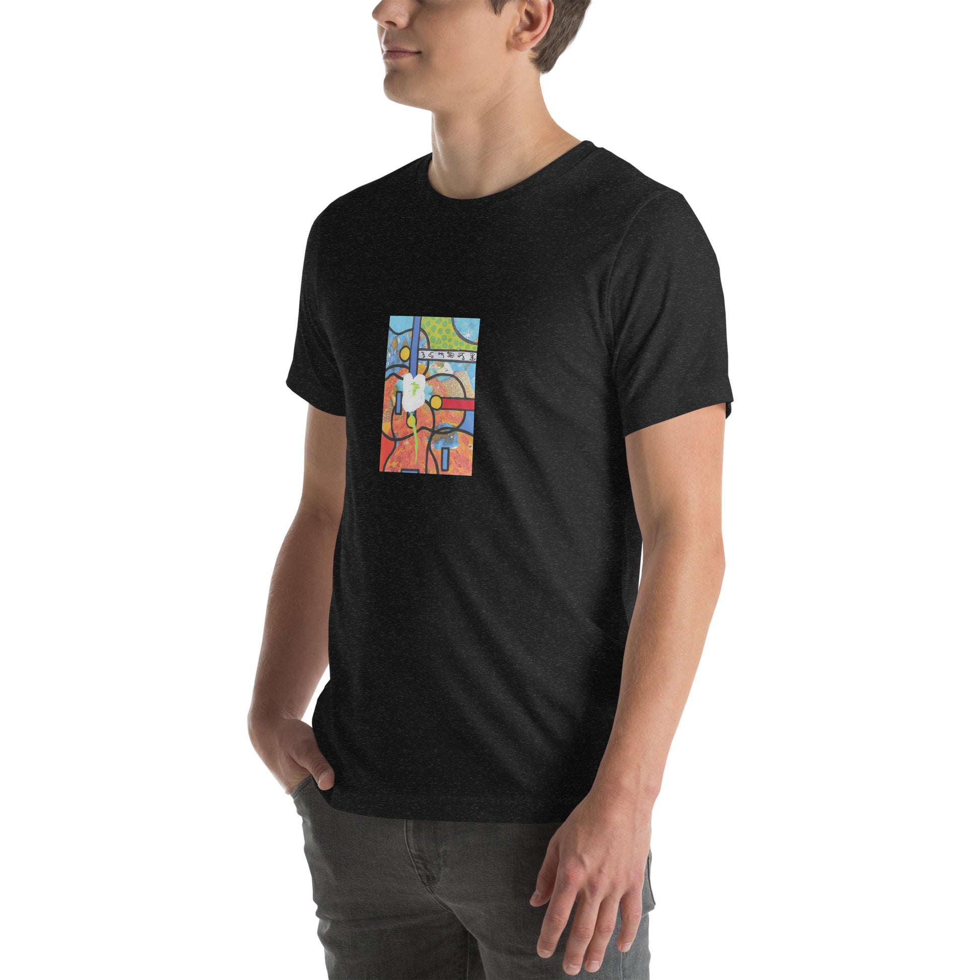 Village Square Flower Unisex t-shirt The DEEP Store