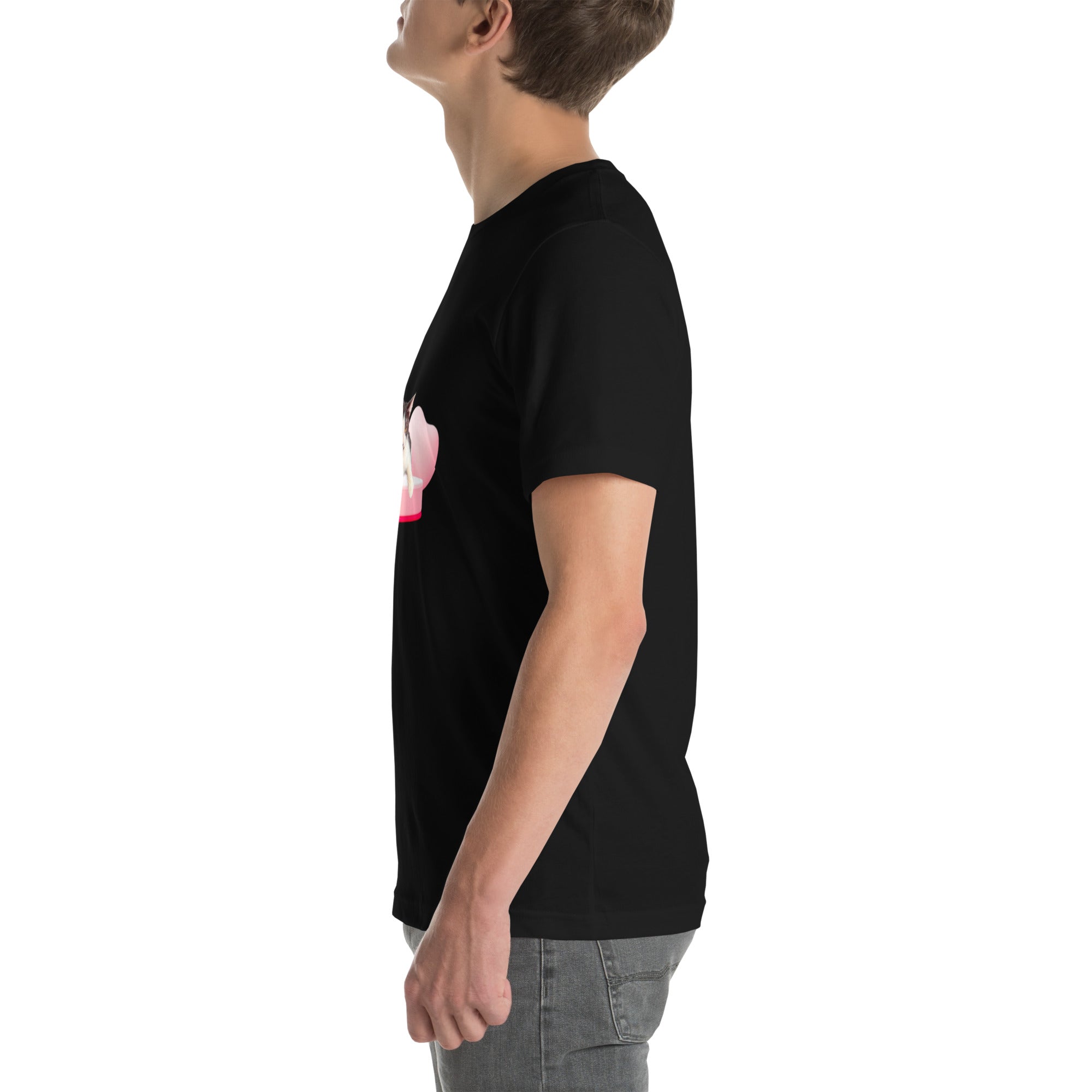 Unisex t-shirt Valentine Cat XVIII The DEEP Store