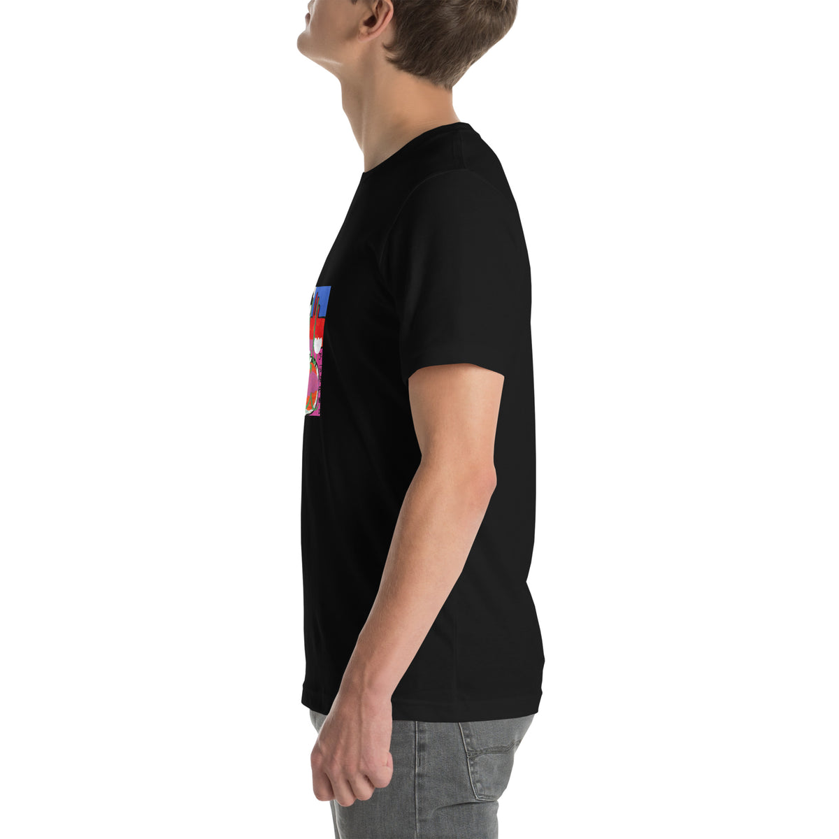 Lawlor Floral Unisex T-Shirt - Supports cat rescue The DEEP Store