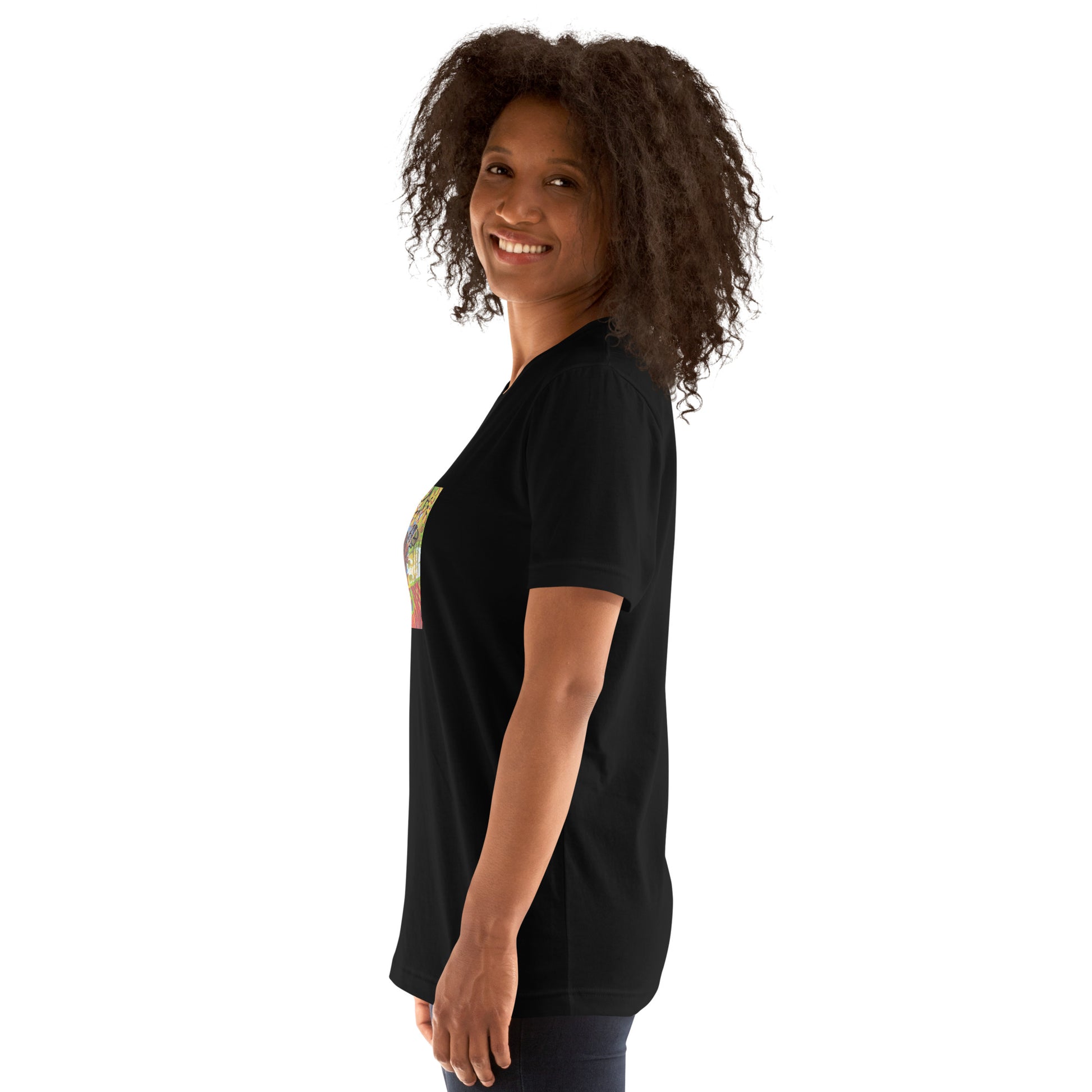 Steele Floral Unisex t-shirt The DEEP Store
