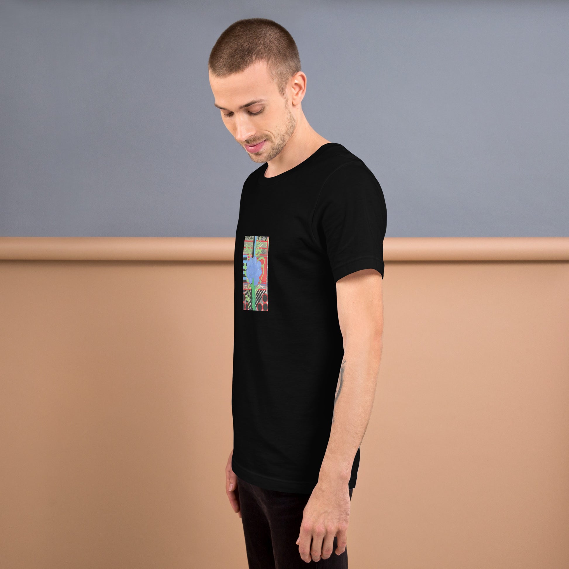 Davis Floral Unisex t-shirt The DEEP Store