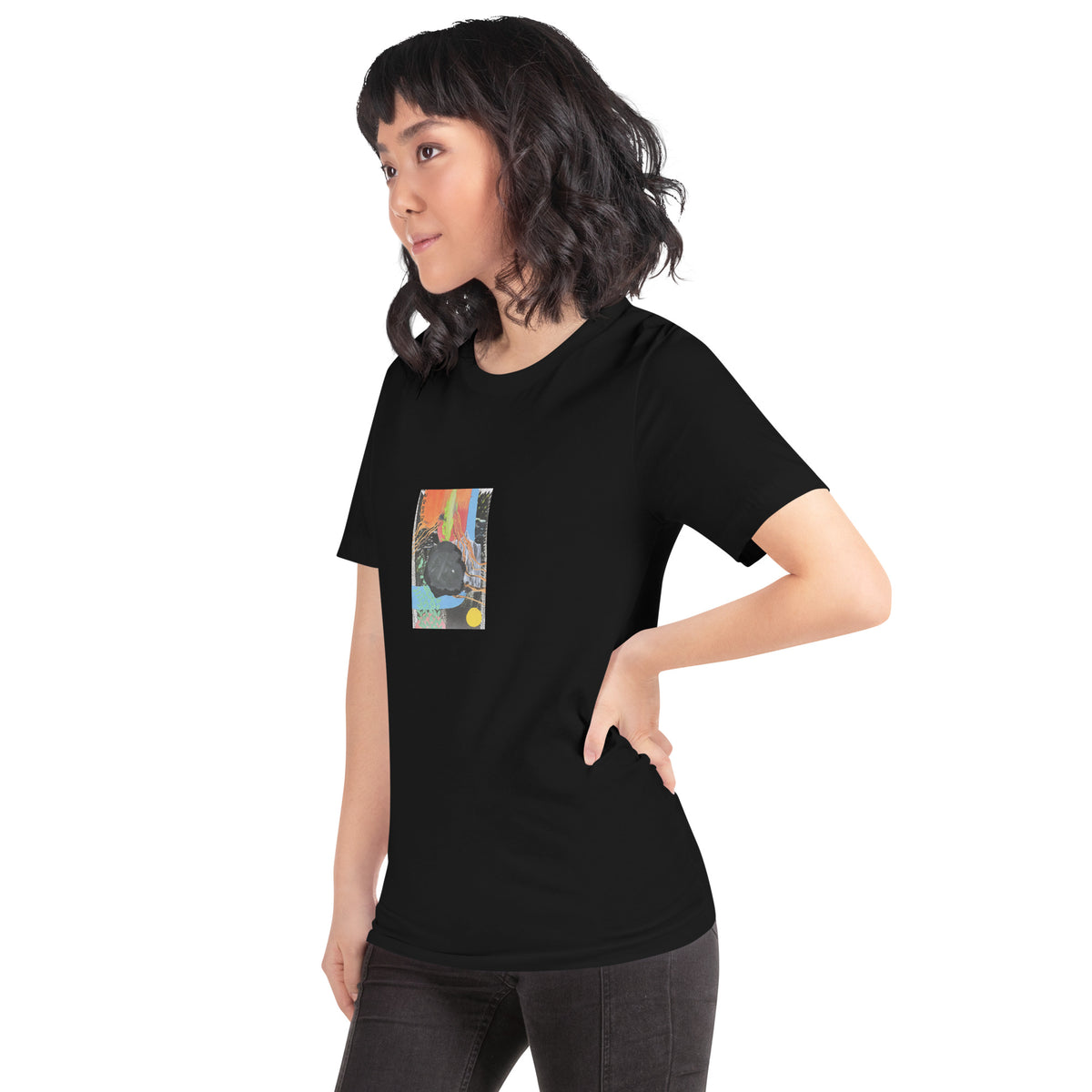 Marmon Floral Unisex T-Shirt - Supports cat rescue The DEEP Store