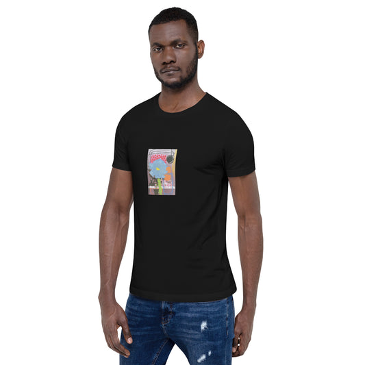 Joy Blossom Unisex t-shirt The DEEP Store Black XS