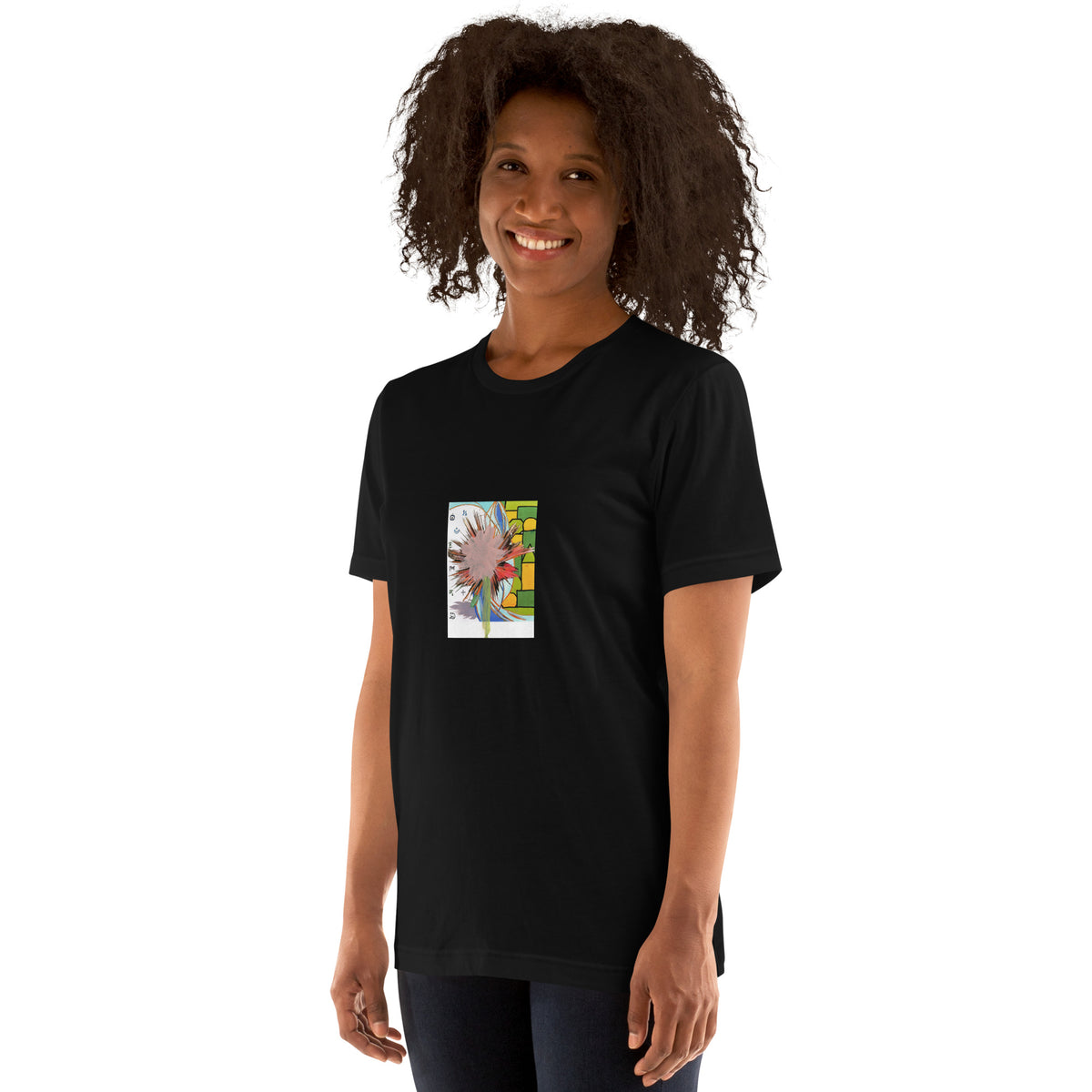 Glen Carlyn Flower Unisex T-Shirt - Supports cat rescue The DEEP Store