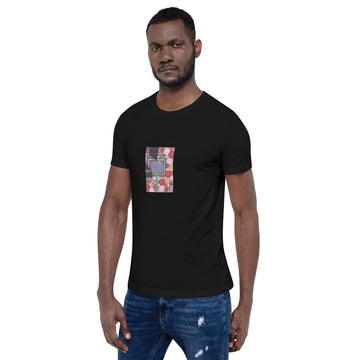 Beach Floral Unisex t-shirt The DEEP Store Black XS
