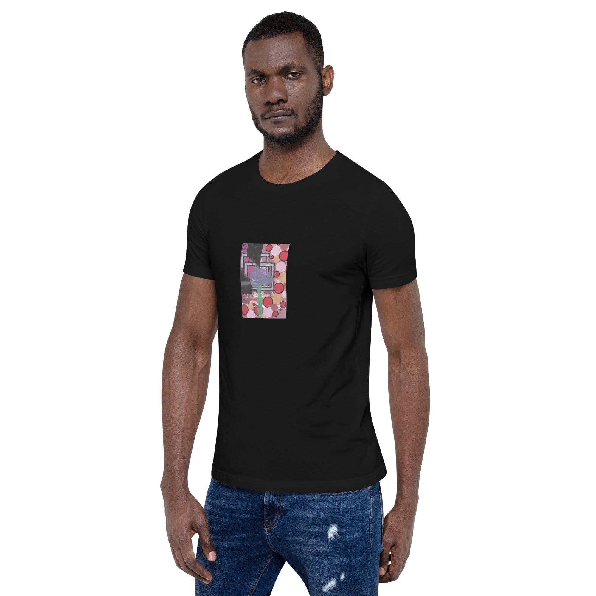 Beach Floral Unisex t-shirt The DEEP Store Black XS