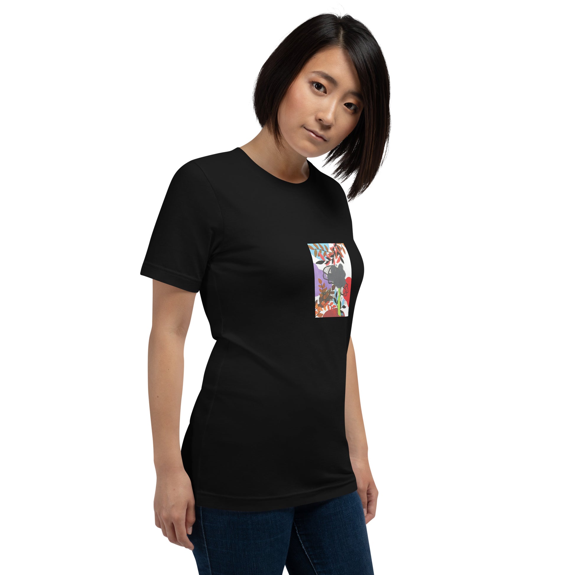 Pike Floral Unisex t-shirt The DEEP Store