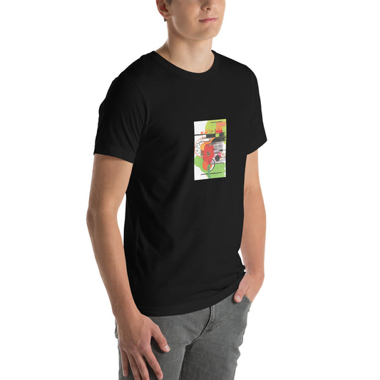 Parkmore Floral Unisex t-shirt The DEEP Store Black XS