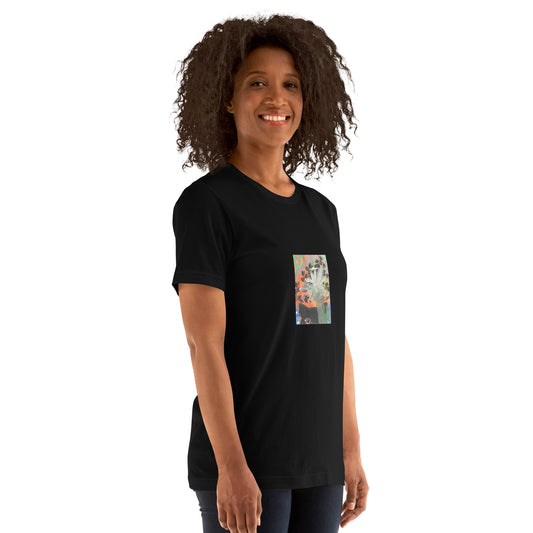 Kulper Flower Unisex t-shirt The DEEP Store Black XS