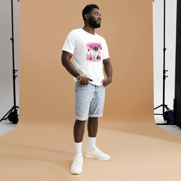 Unisex t-shirt Valentine Cat I The DEEP Store XS