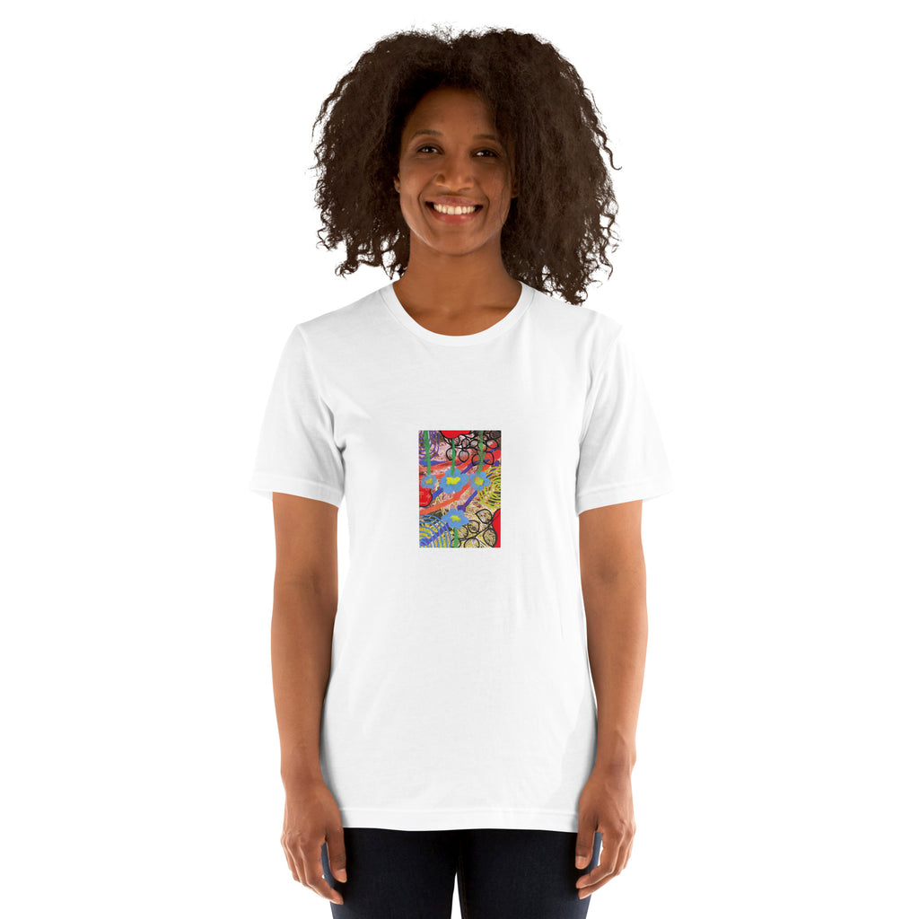 Norden Floral Unisex t-shirt The DEEP Store