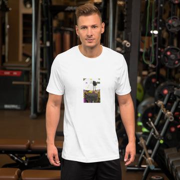 Lasalle Floral Unisex t-shirt The DEEP Store White XS