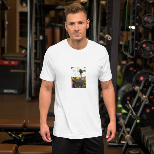 Lasalle Floral Unisex t-shirt The DEEP Store White XS