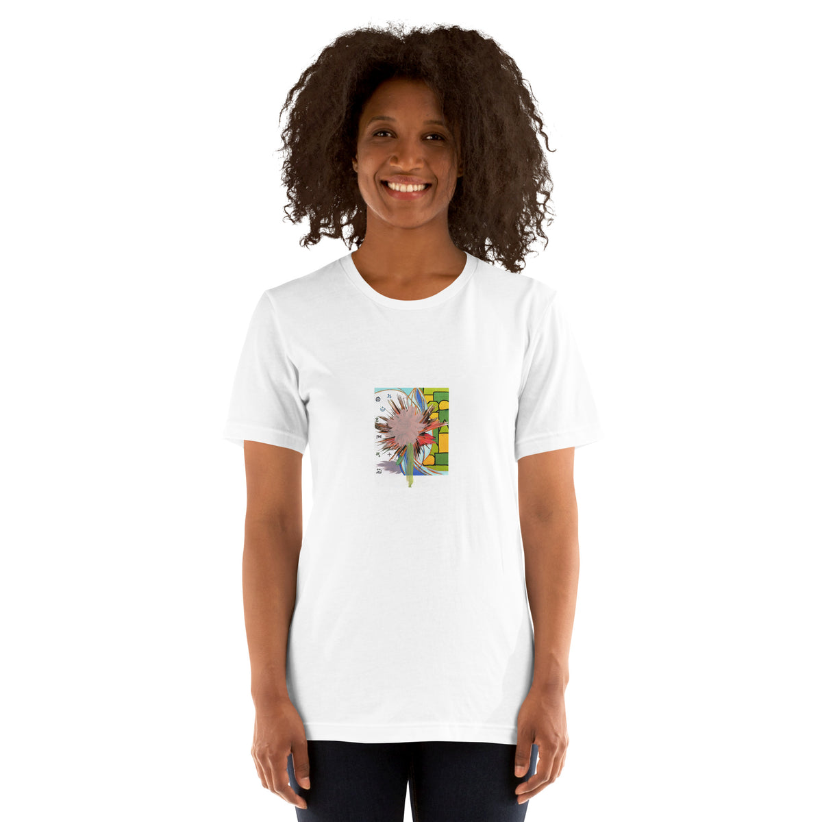 Glen Carlyn Flower Unisex T-Shirt - Supports cat rescue The DEEP Store