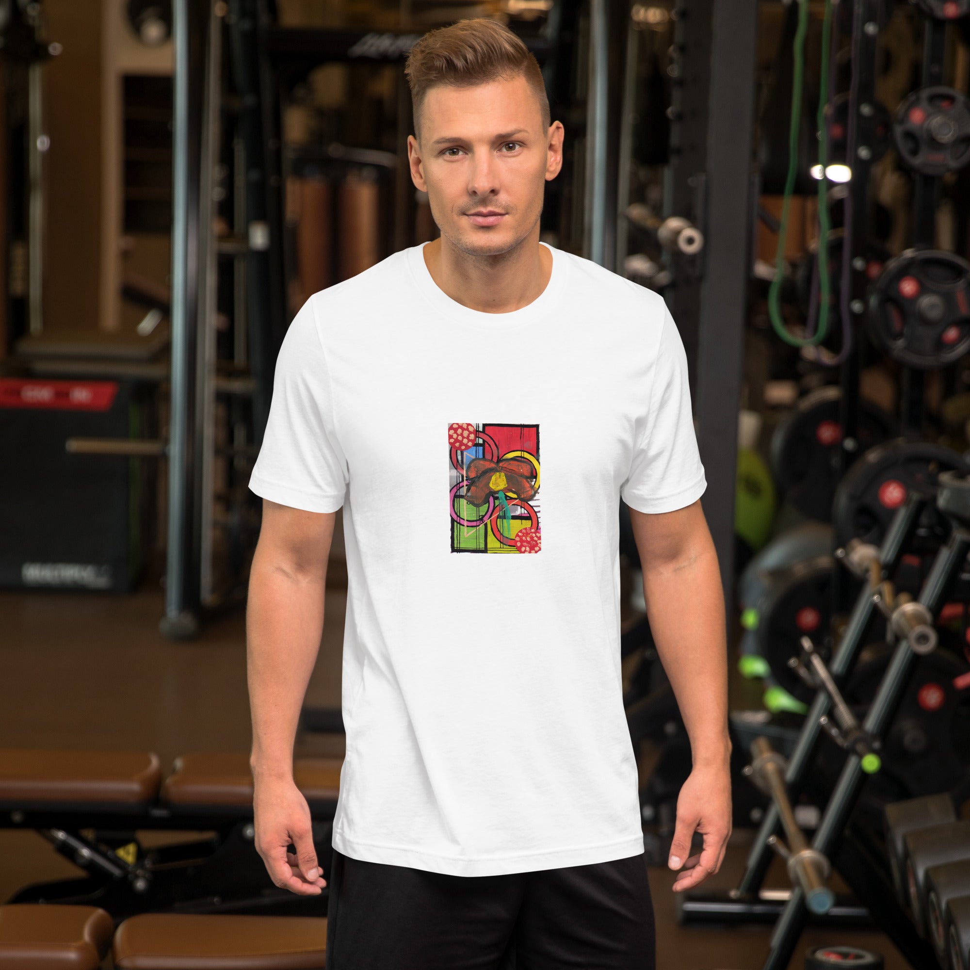 Streamside Blossom Unisex t-shirt The DEEP Store White XS