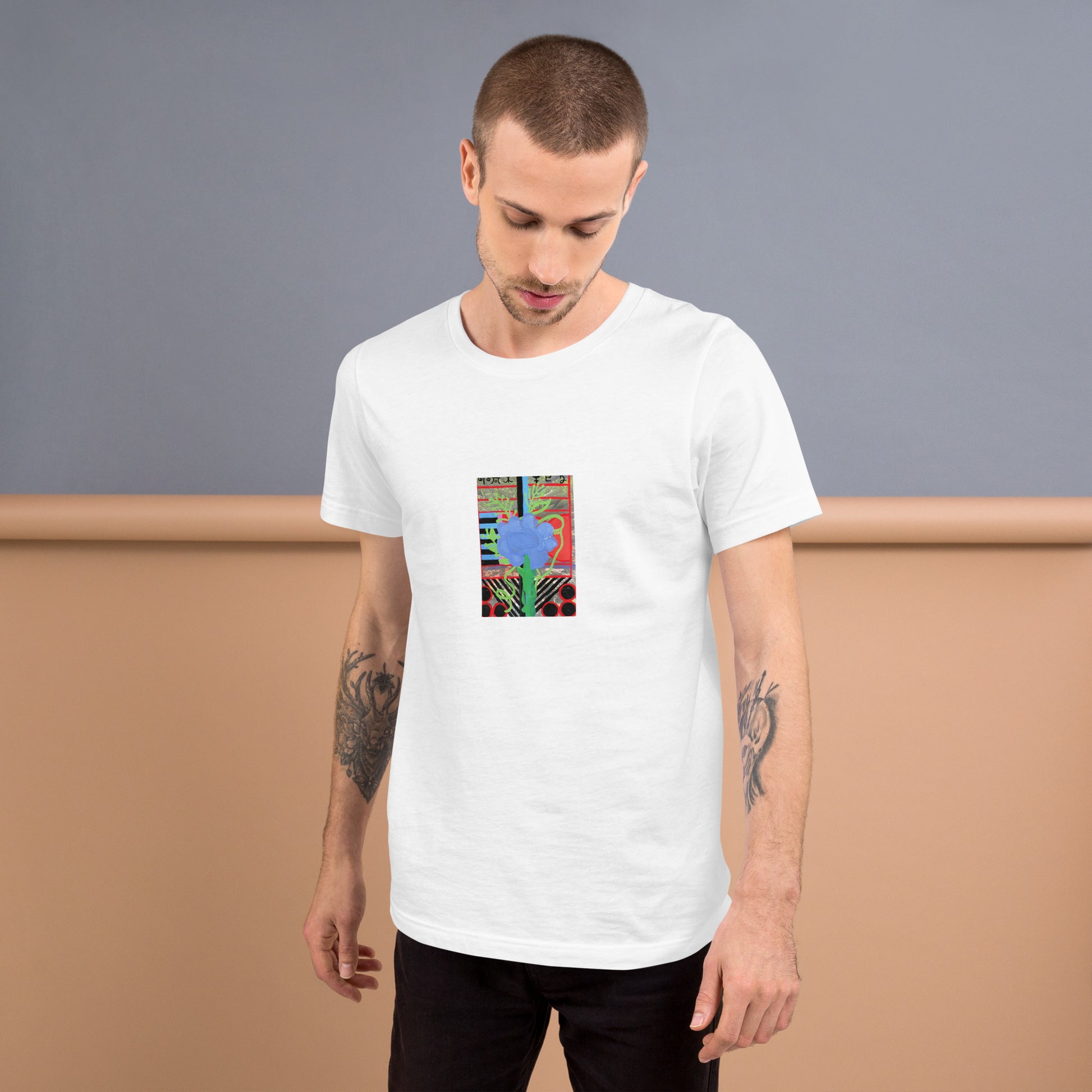 Davis Floral Unisex t-shirt The DEEP Store