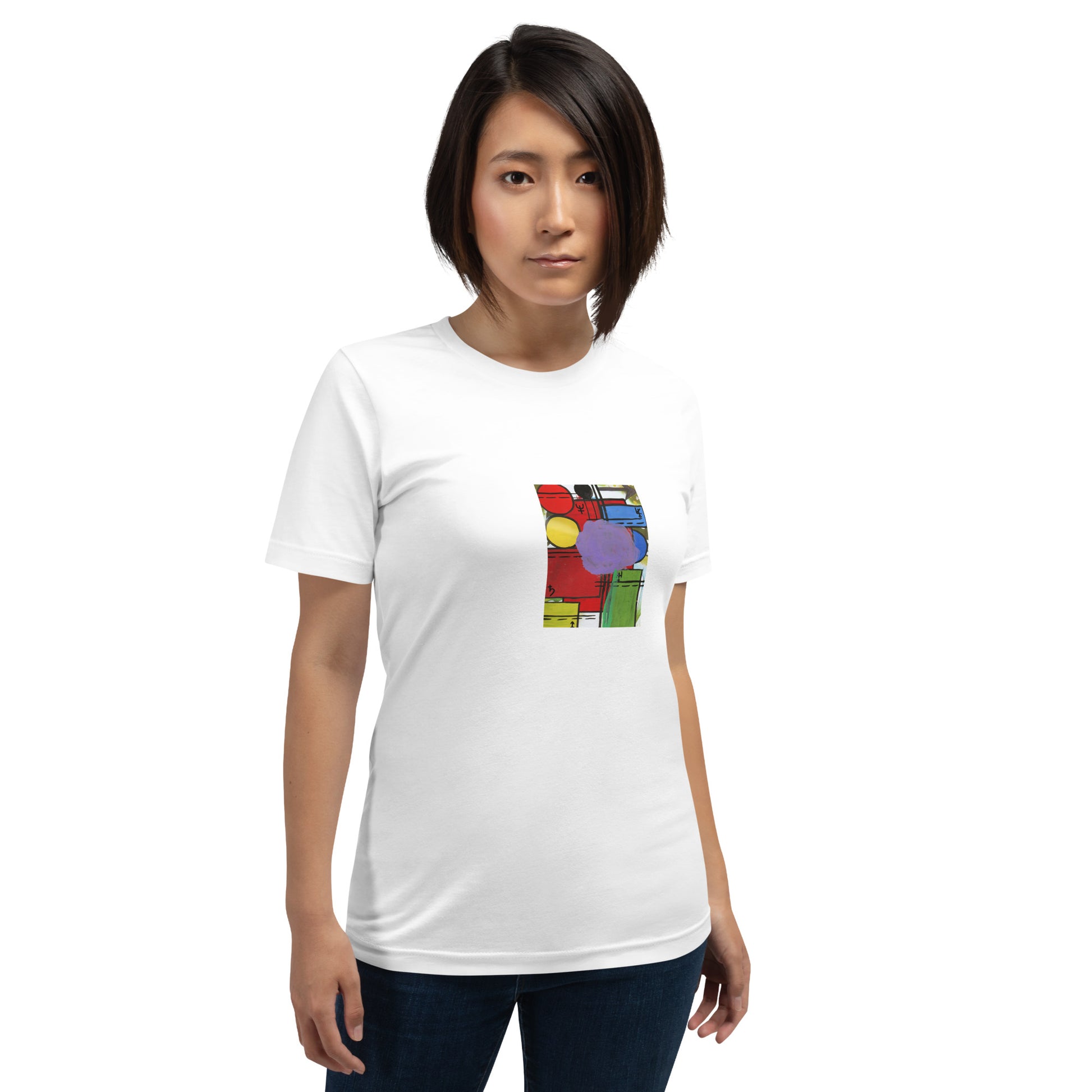 Curtis Floral Unisex t-shirt The DEEP Store