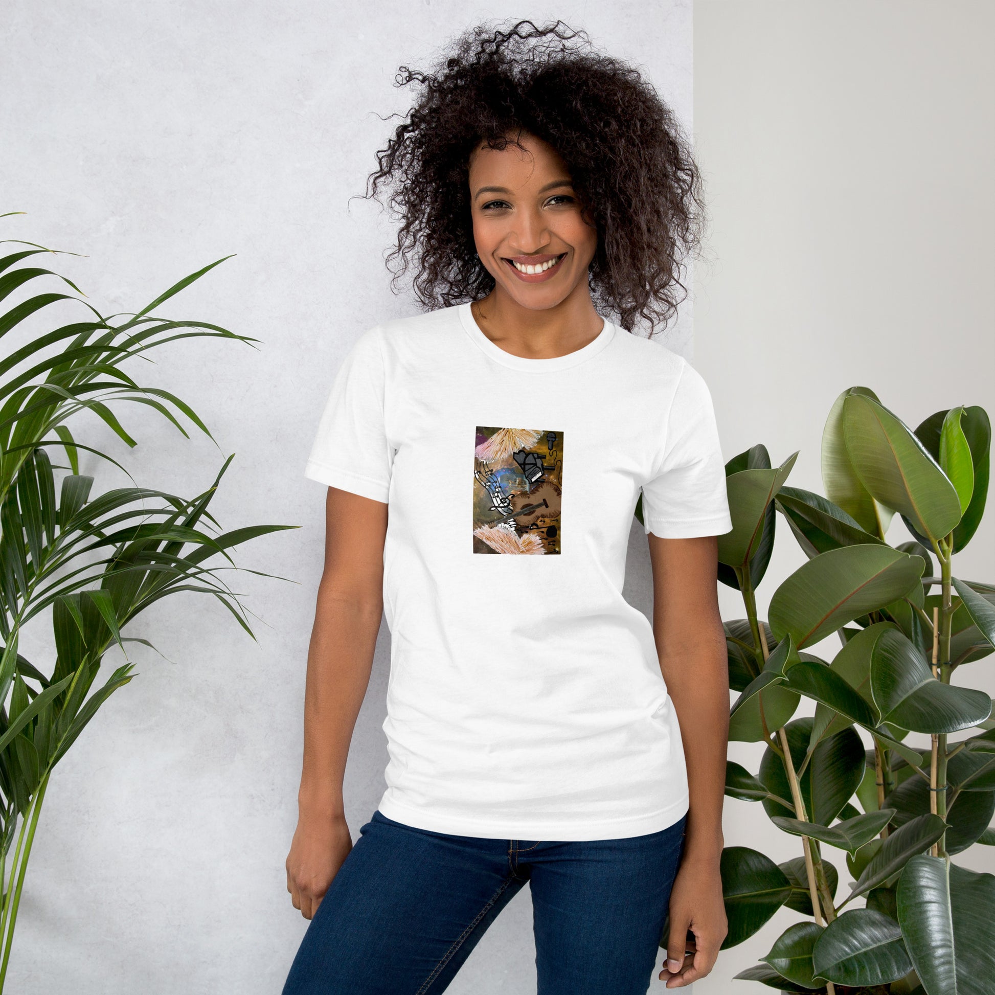 Spiritual Power Unisex t-shirt The DEEP Store White XS