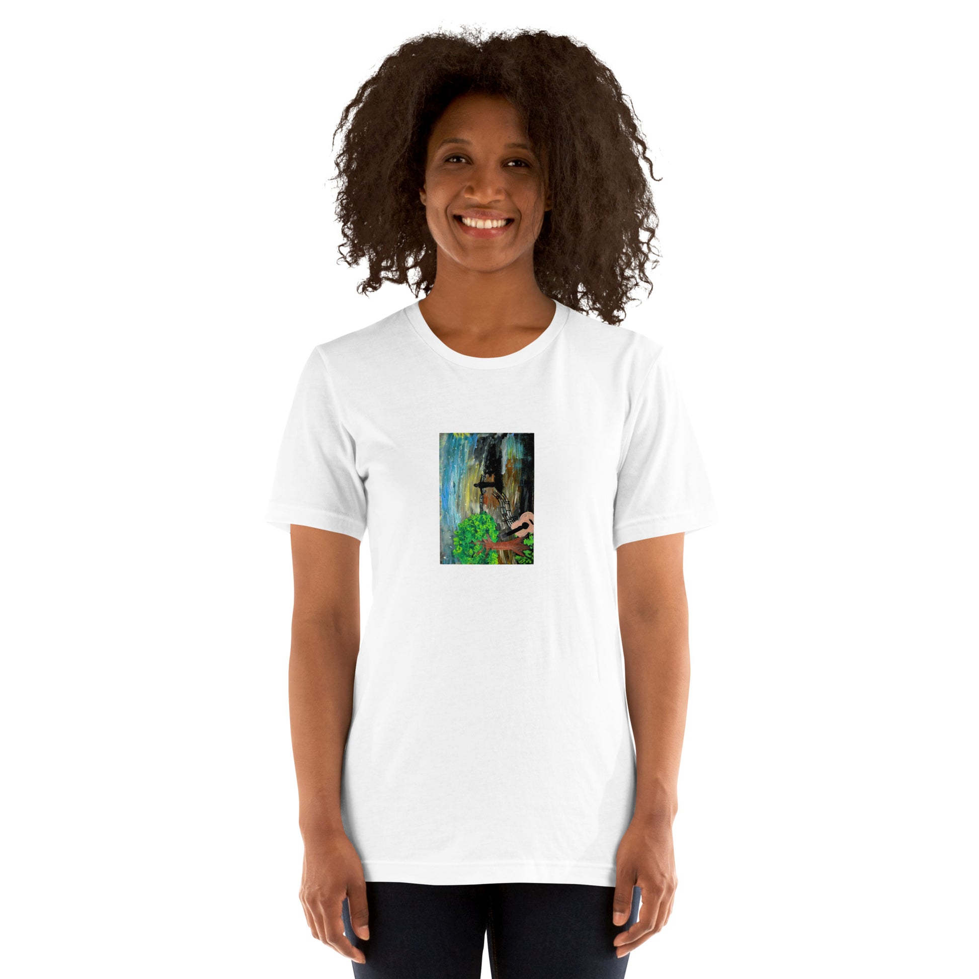 Divine Wellness Unisex t-shirt The DEEP Store White XS