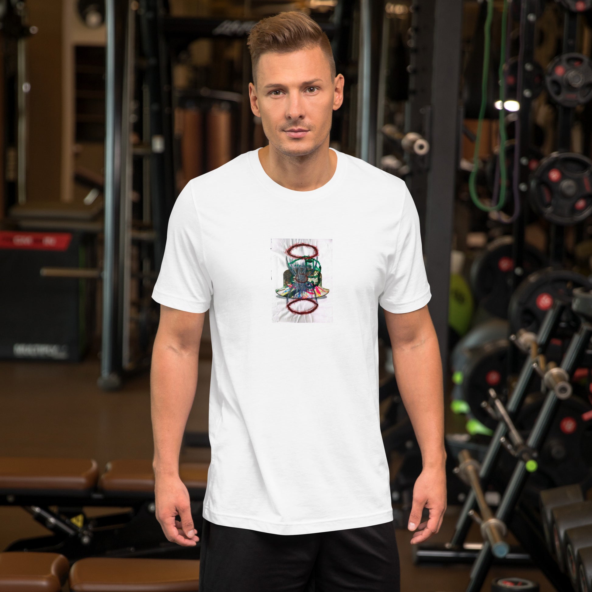 Happy Unisex t-shirt The DEEP Store White XS