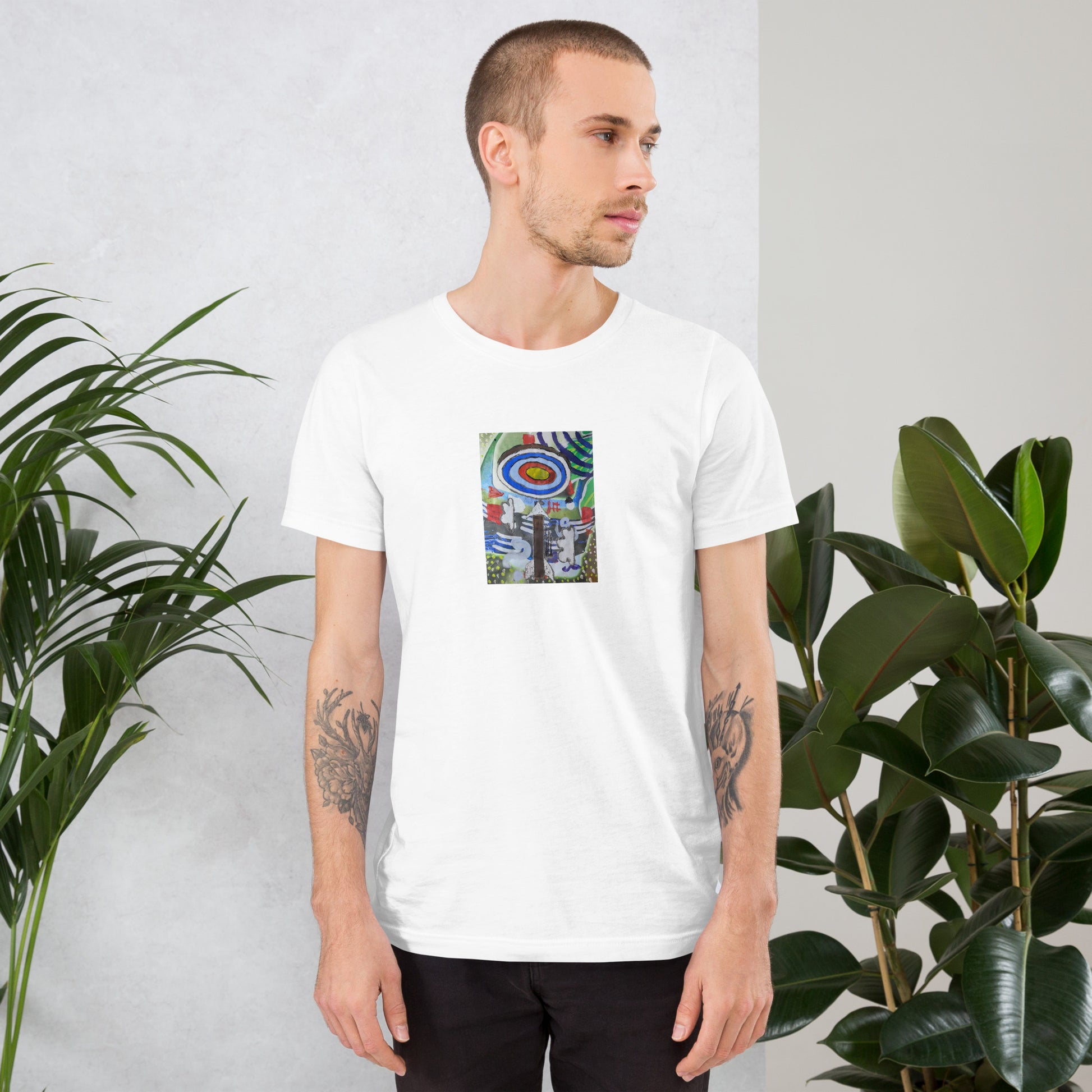 Purpose Unisex t-shirt The DEEP Store White XS
