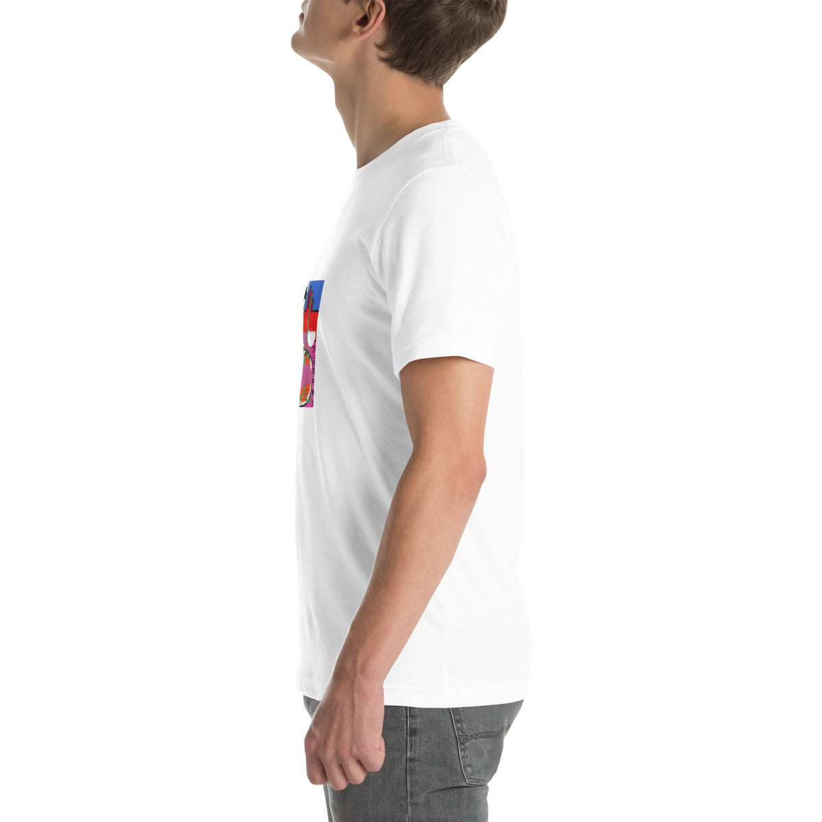 Lawlor Floral Unisex T-Shirt - Supports cat rescue The DEEP Store