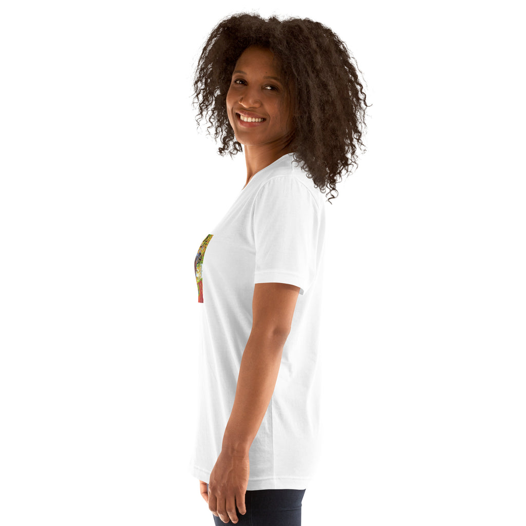 Steele Floral Unisex t-shirt The DEEP Store