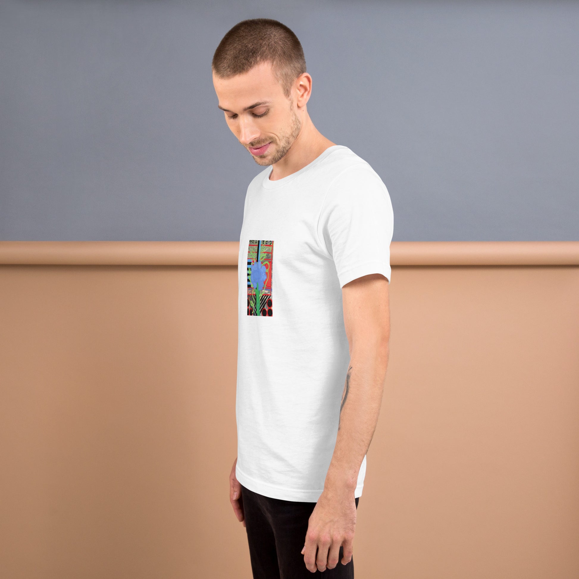 Davis Floral Unisex t-shirt The DEEP Store