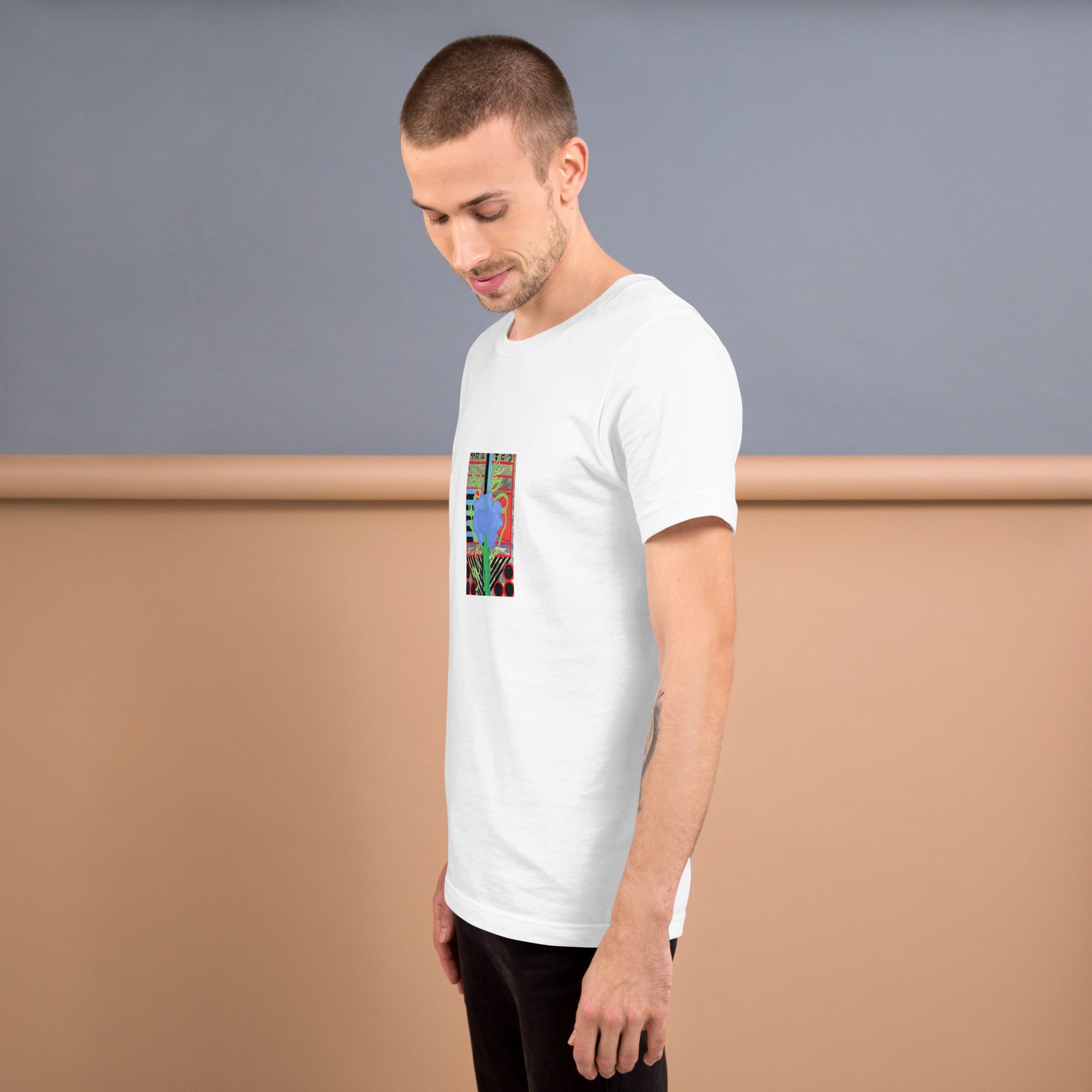 Davis Floral Unisex t-shirt The DEEP Store