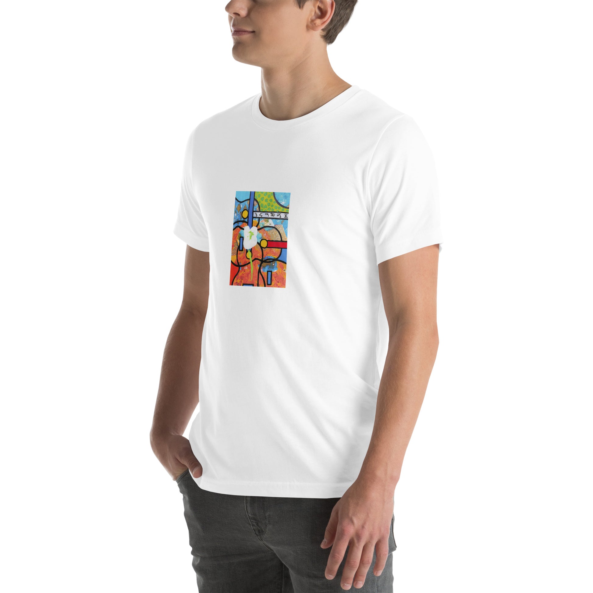 Village Square Flower Unisex t-shirt The DEEP Store