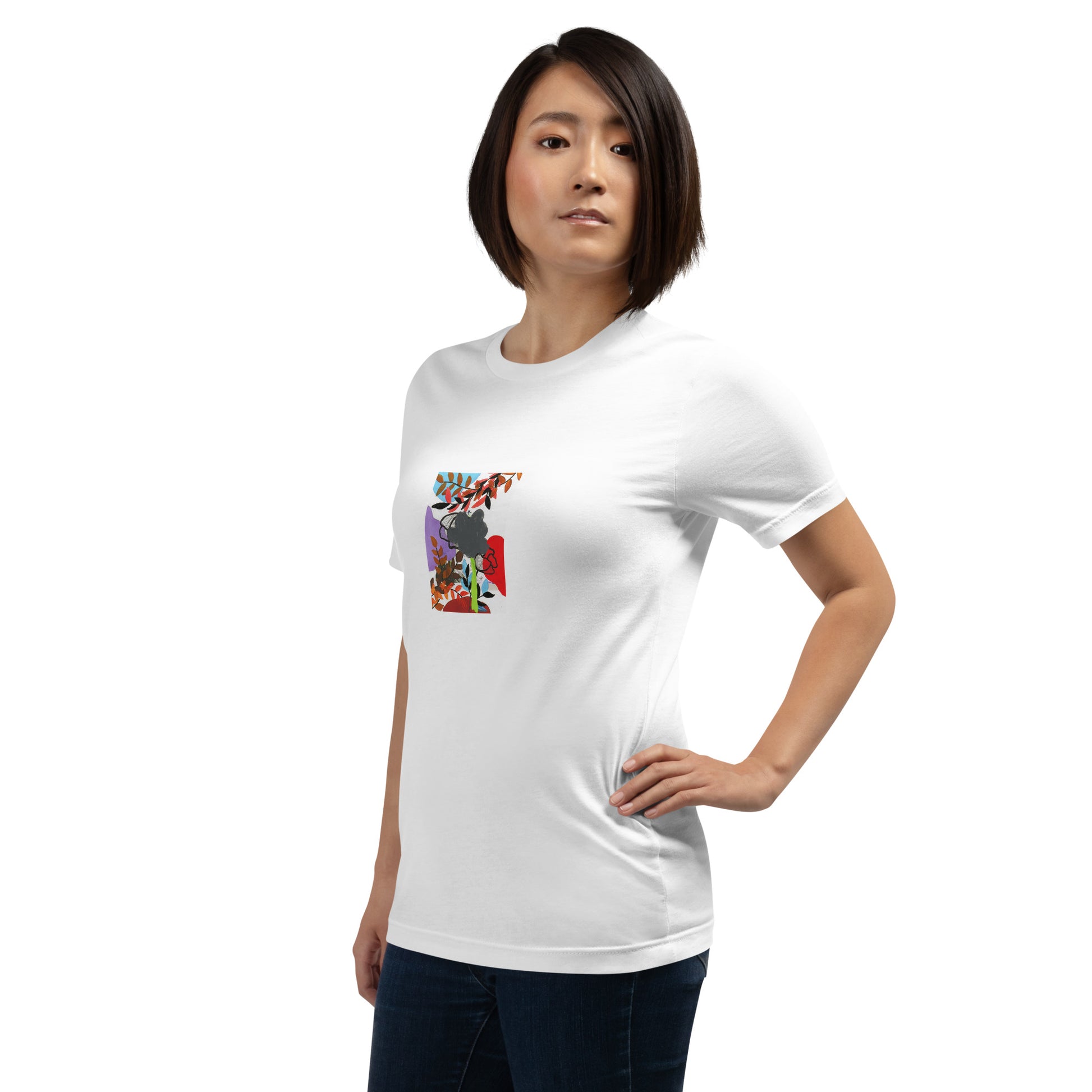 Pike Floral Unisex t-shirt The DEEP Store