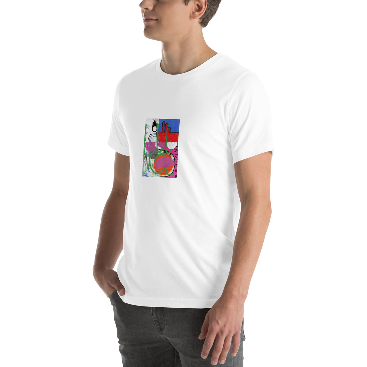 Lawlor Floral Unisex T-Shirt - Supports cat rescue The DEEP Store