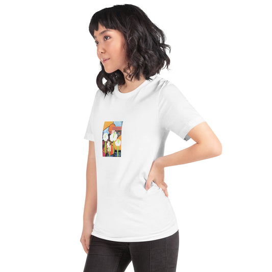 Jordan Floral Unisex t-shirt The DEEP Store White XS