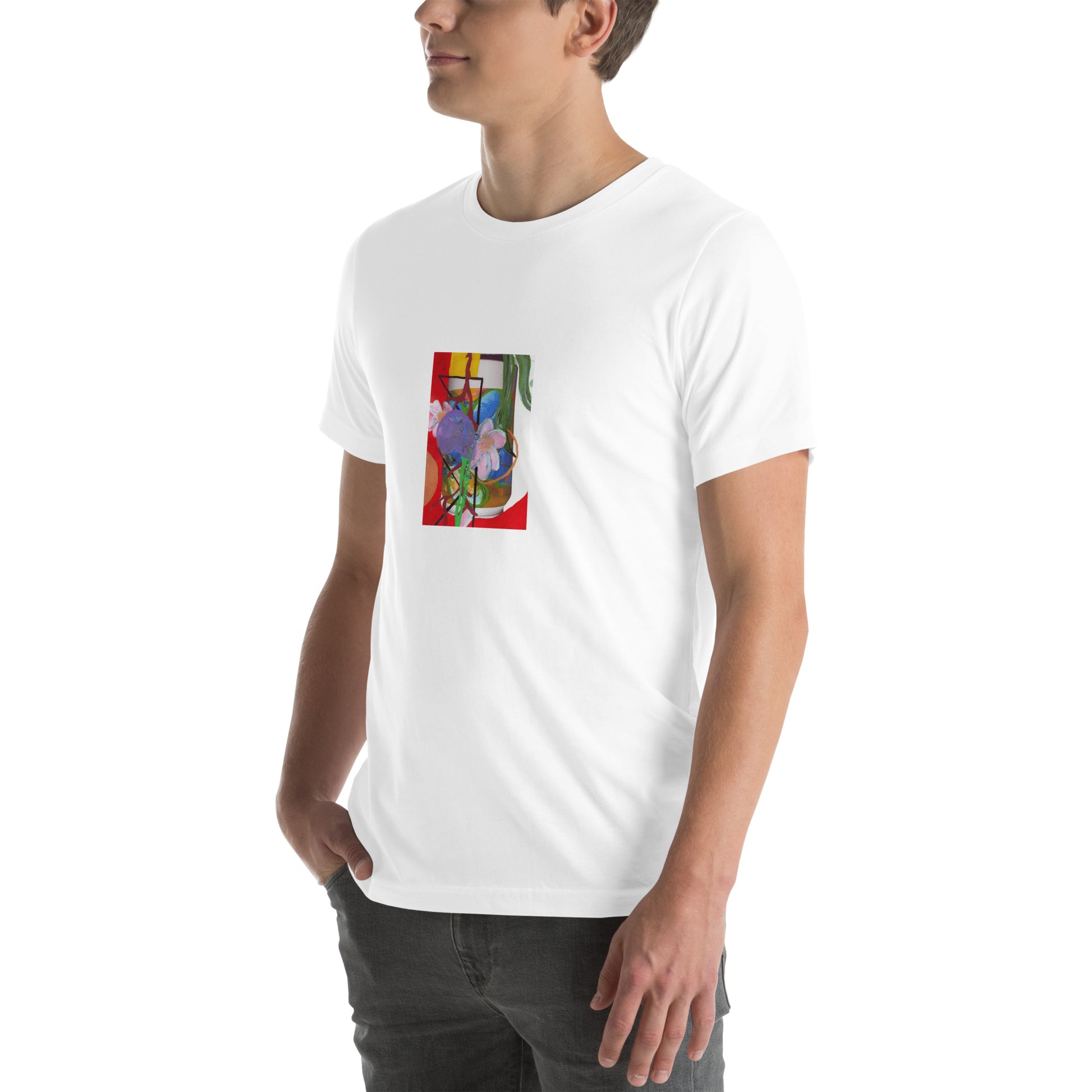 Beth Blossom Unisex T-shirt The DEEP Store White XS