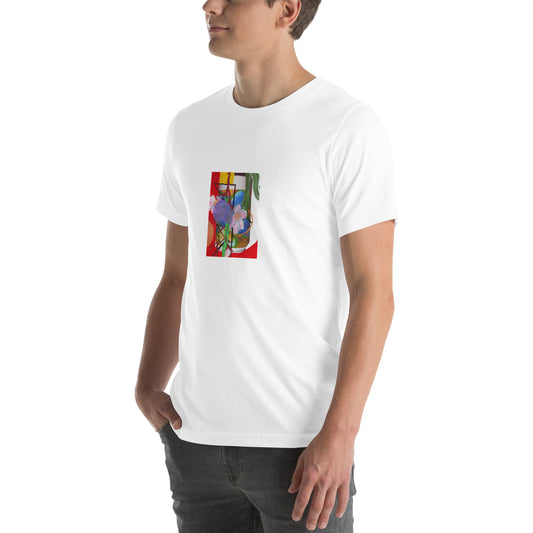 Beth Blossom Unisex T-shirt The DEEP Store White XS